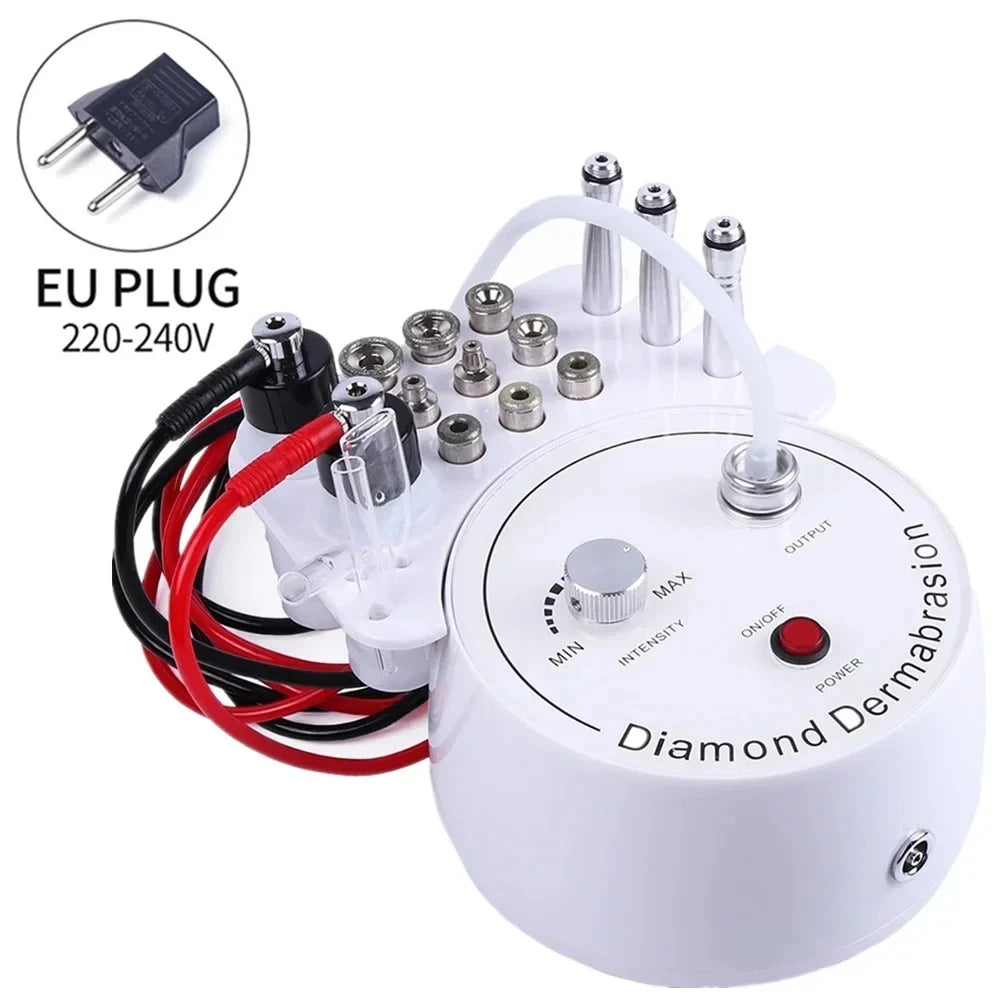 3-in-1 Diamond Microdermabrasion Machine – Facial Exfoliation