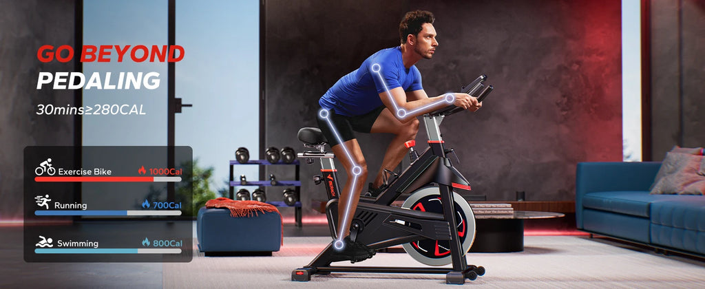Exercise Bike Indoor Cycling Magnetic Resistance
