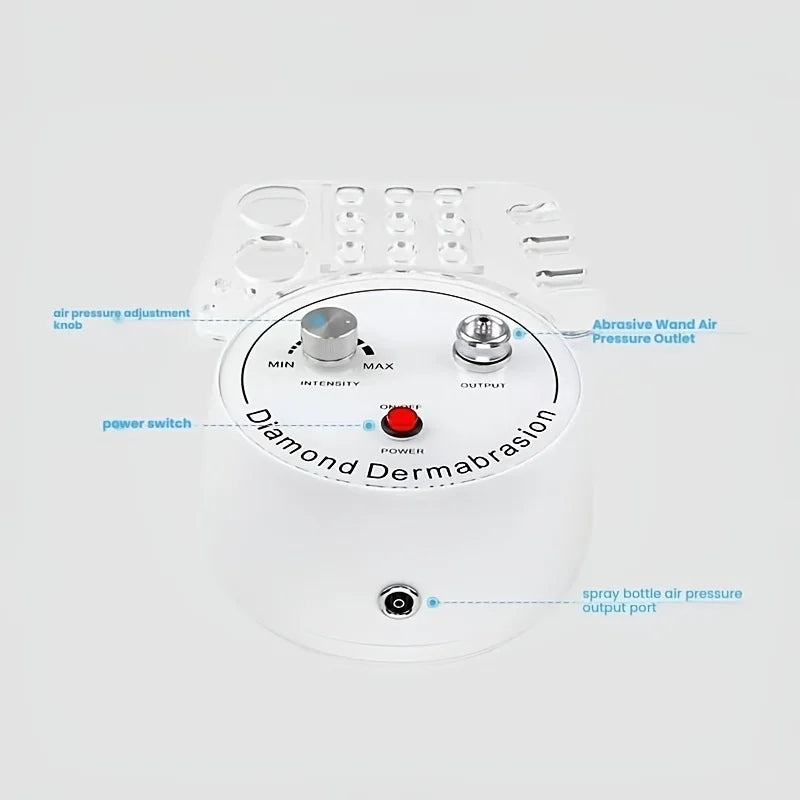 3-in-1 Diamond Microdermabrasion Machine – Facial Exfoliation