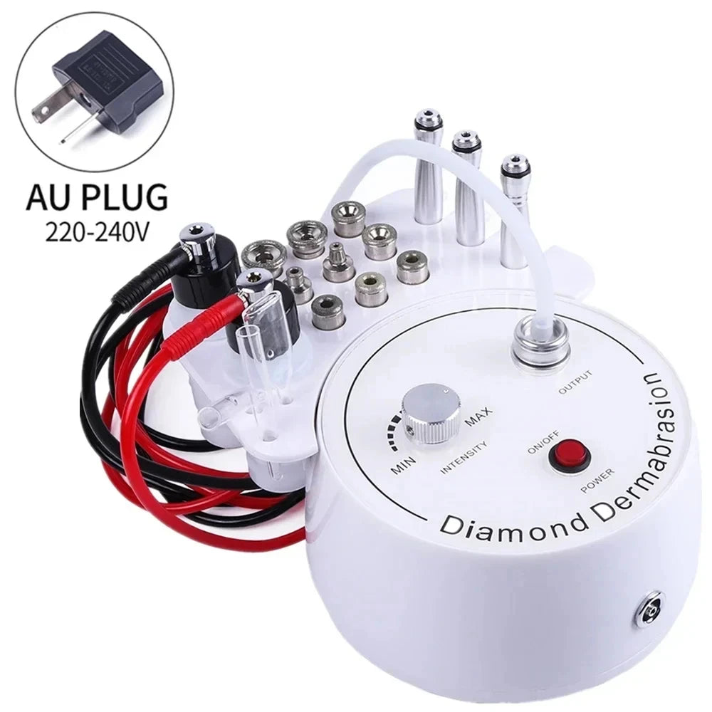 3-in-1 Diamond Microdermabrasion Machine – Facial Exfoliation