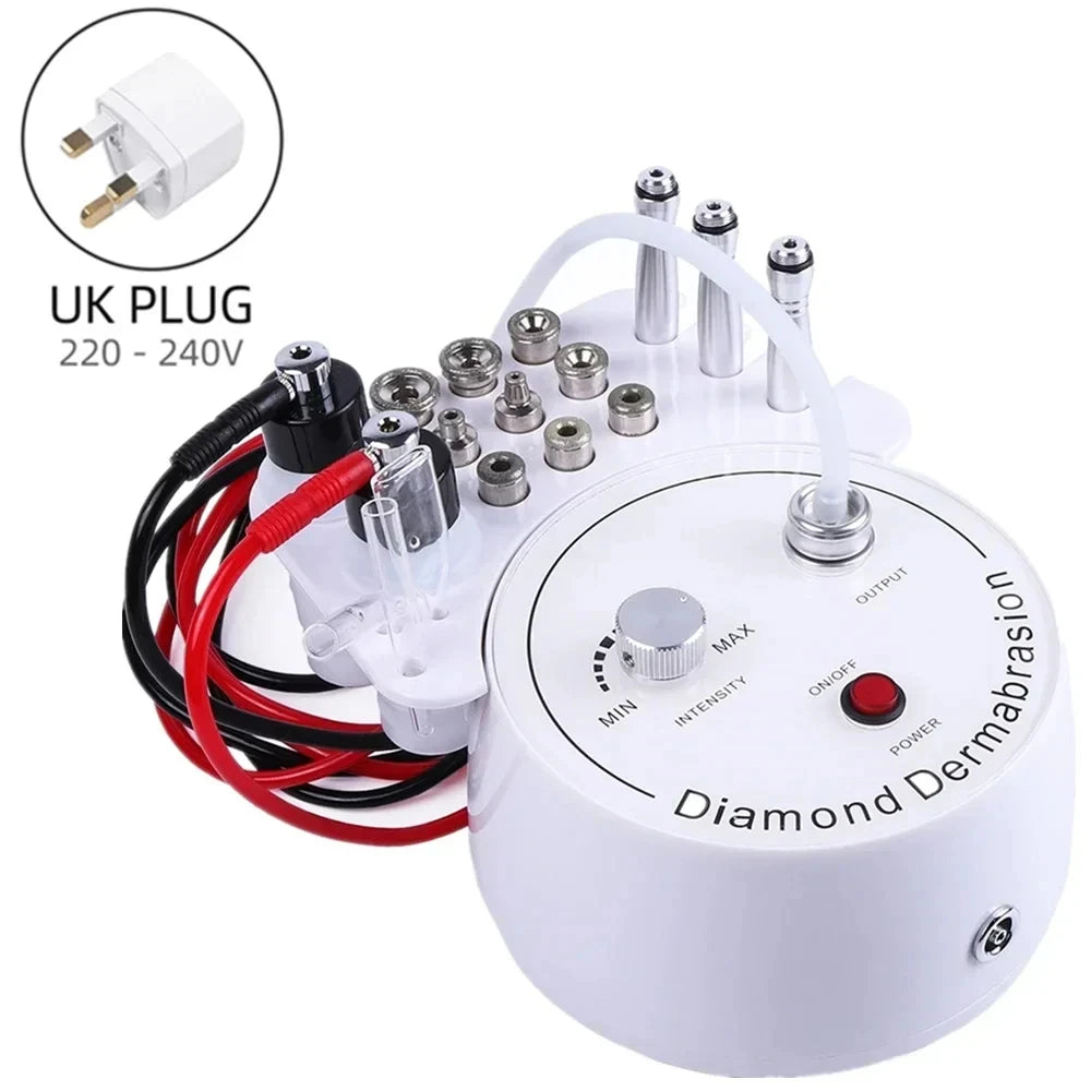 3-in-1 Diamond Microdermabrasion Machine – Facial Exfoliation