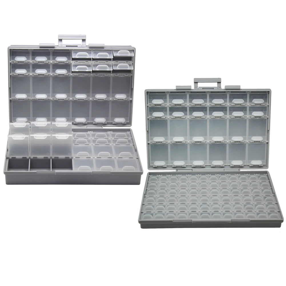 Electronics and Storage Cases Organizers SMD SMT resistor capacitor enclosure 2PCS