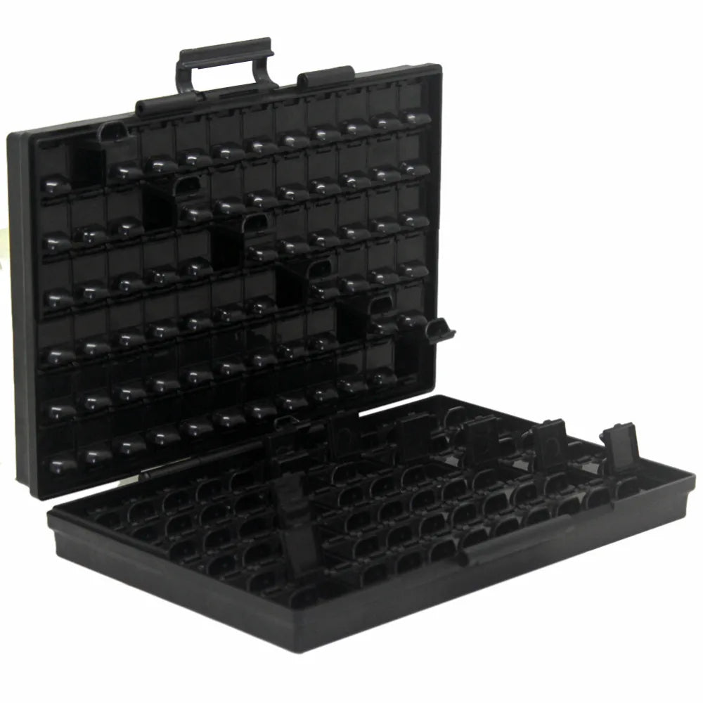 ESD Safe SMD Storage IC Box Bins Anti-statics SMT Organizer Transistor