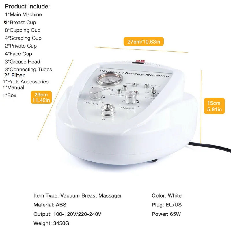 Massager Body Suction Lift Machine for Chest Care Enlargement