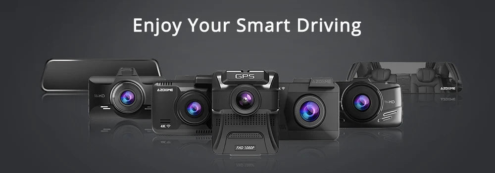Dash Cam 1296P WiFi Dash Camera for Cars Voice Control Dashcams Night Vision