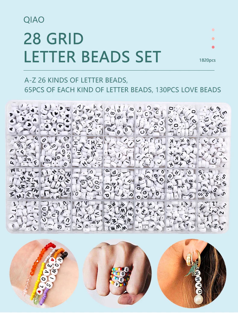 20000PCS 2mm Glass Seed Beads Jewelry Making Kit – Multicolor Tiny Beads Set