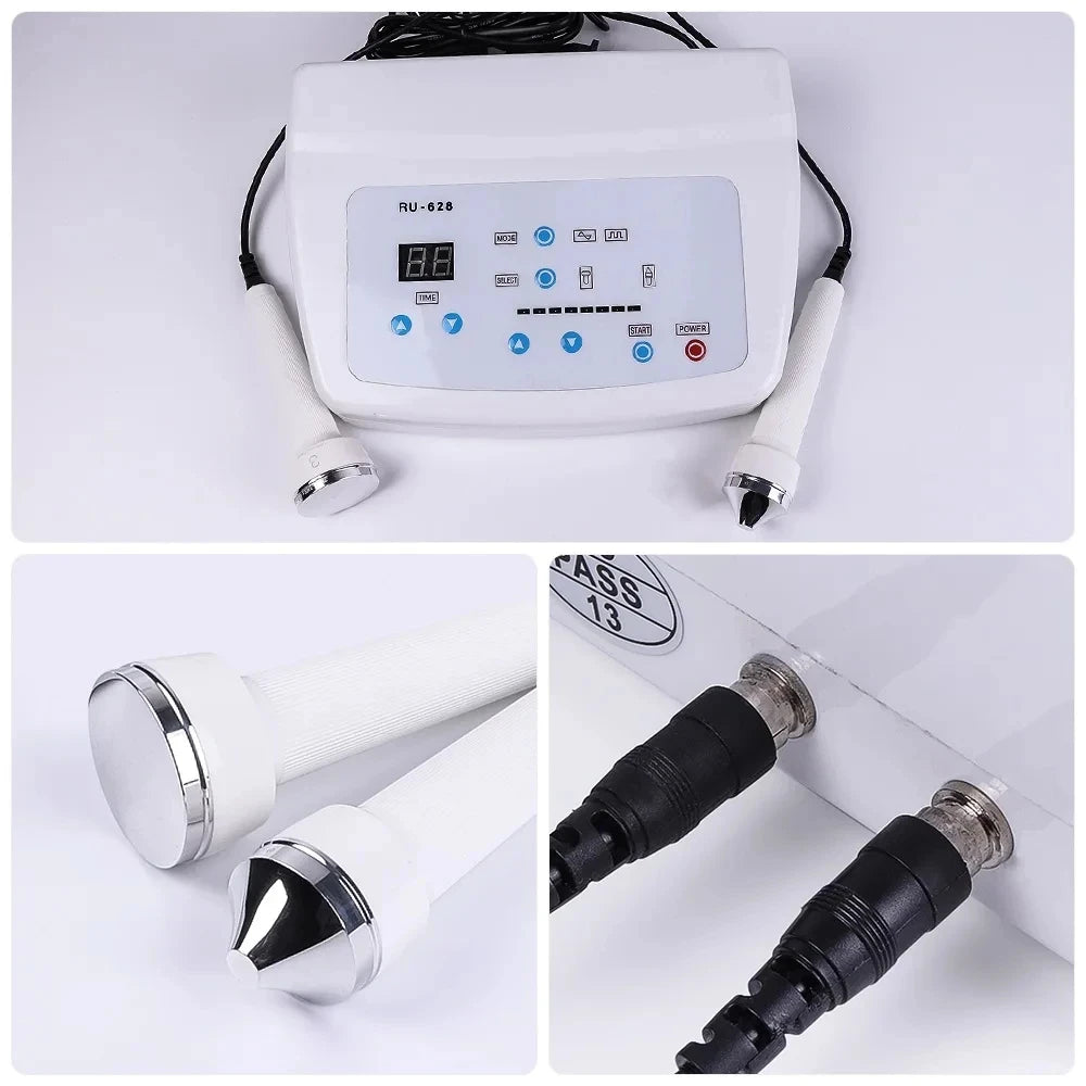 Ultrasonic Facial Beauty Device High Frequency Skin Lifting Tightening Freckle Care Tool for Women Home Face Skin Management