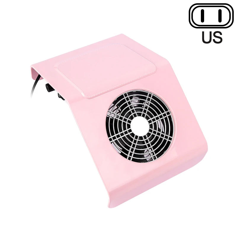Nail Dust Collector Manicure Machine Tools Strong Power Nail Vacuum
