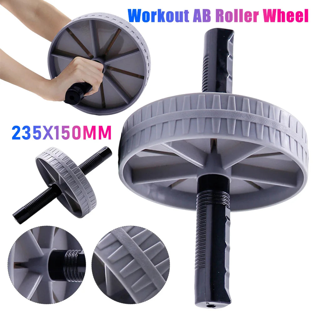 Workout AB Roller 1-5PCS  No Noise Abdominal Trainer Non-slip