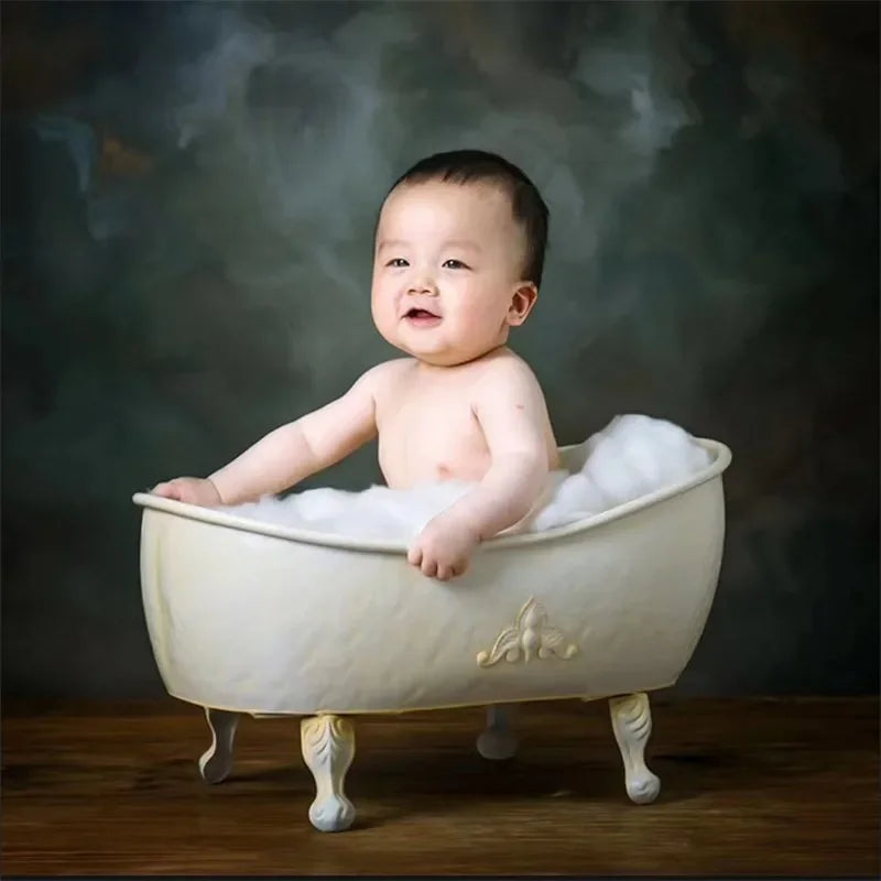 Photography Props Newborn  Baby Photo Props Wrought Iron Bathtub