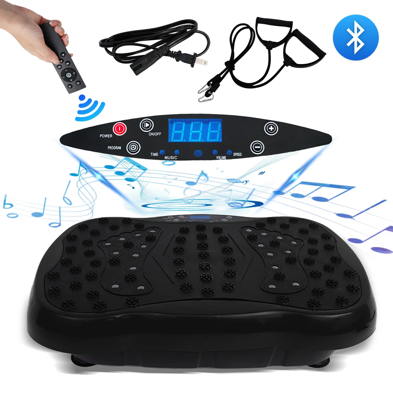 Full-Body Vibration Plate Exercise Machine Equipment Workout 330lbs