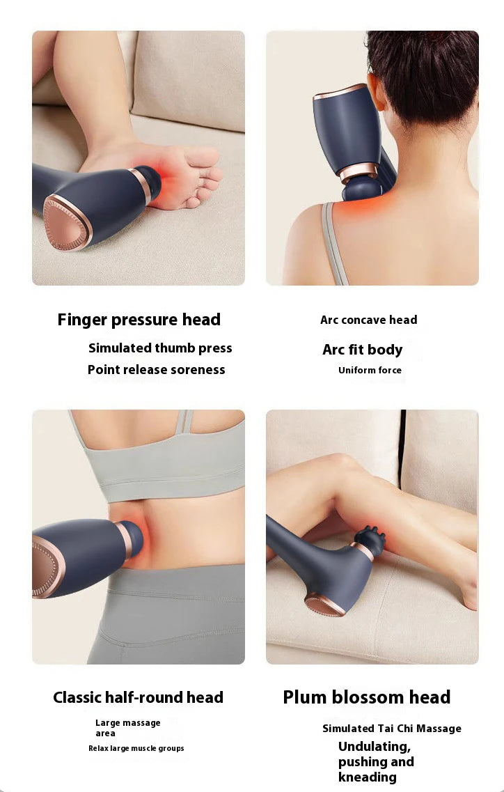Handheld Back Massager body massagers, rechargeable