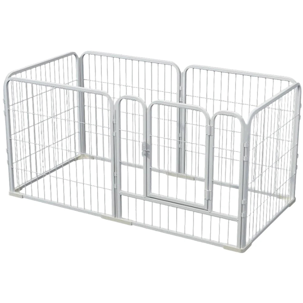 Portable Pet Playpen Dog Exercise Cat Fence 6 Panel Heavy Duty Crate Cage