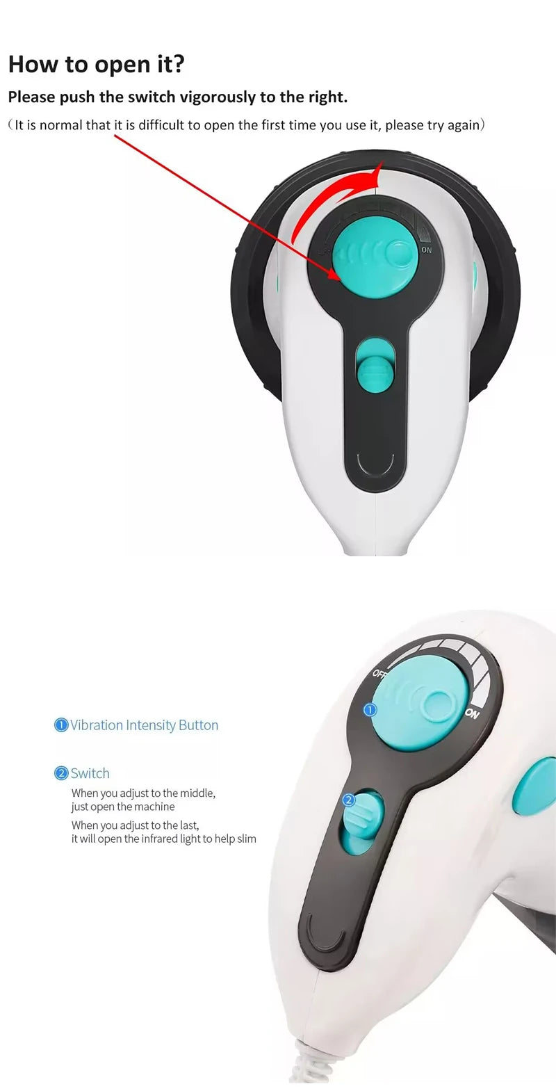 Portable Electric Body Sculpting Massager Full Body Relaxation