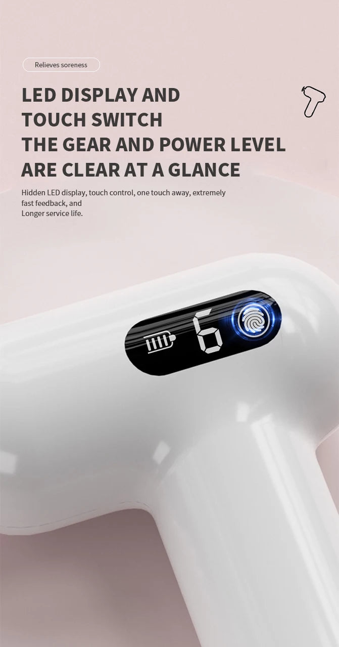 Mini Portable Electric Massage Gun Muscle Relaxation