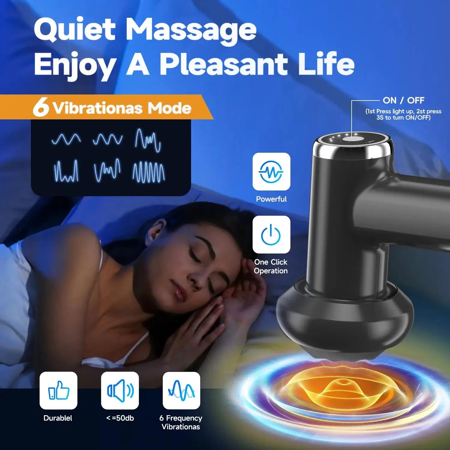 Vibration massage Protable body shaping Deep Muscle Relaxation Fitness