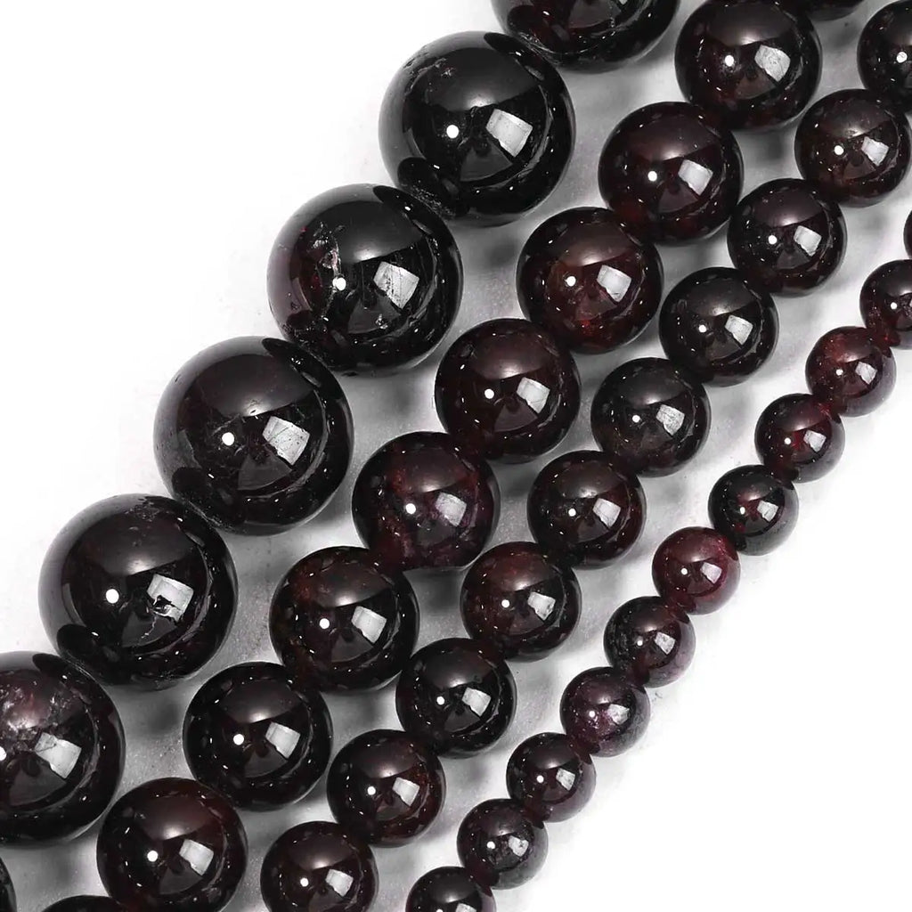 AAA Natural Gemstone Garnet Beads 4/6/ 8/10mm Beads