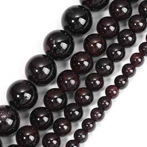 AAA Natural Gemstone Garnet Beads 4/6/ 8/10mm Beads