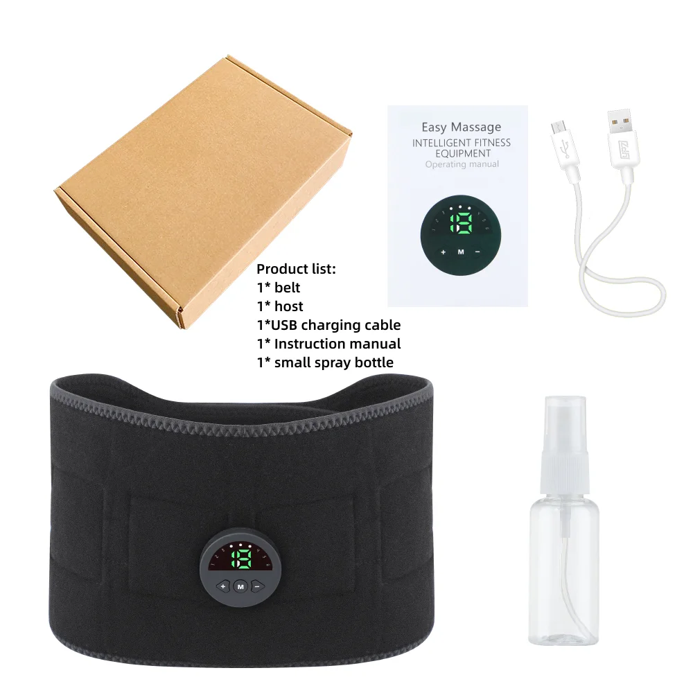 Muscle Massager EMS Abdominal Belt Electric Muscle Stimulation