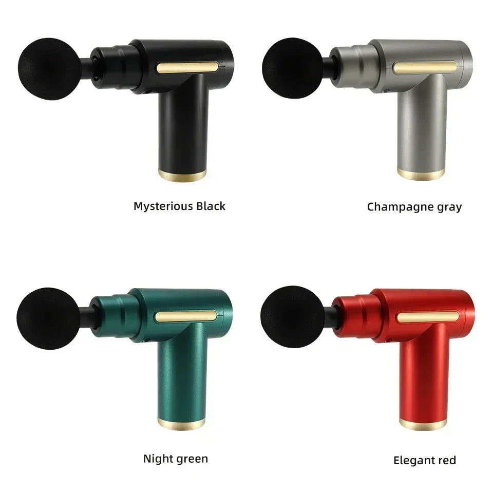 Multifunctional fascia gun massager instrument portable muscle massage