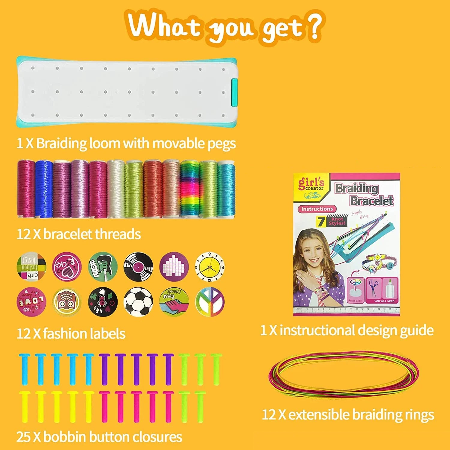 DIY Bracelet Making Kit For Girl Jewelry