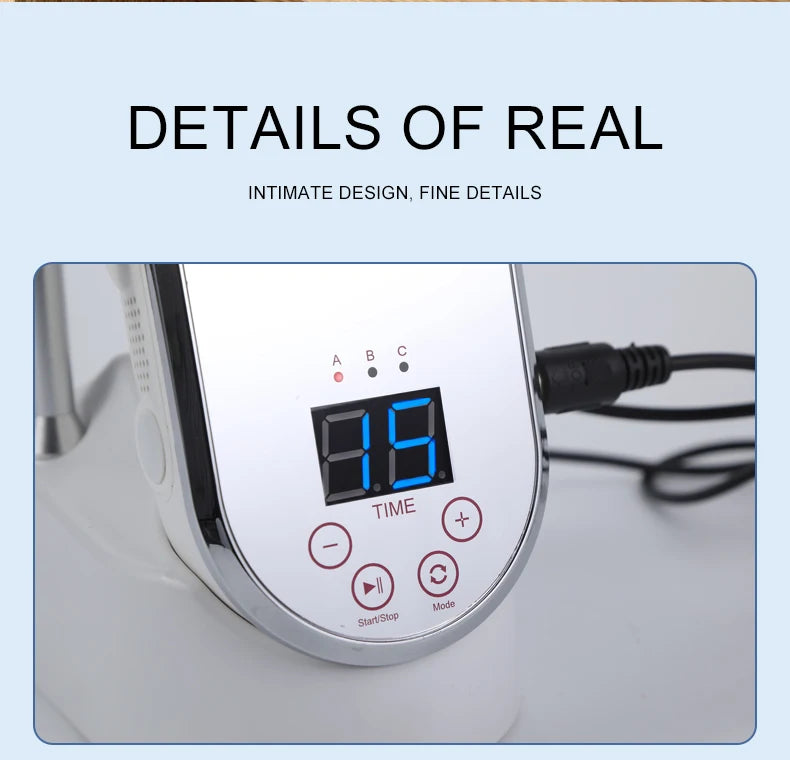 Electronic muscle massager constant temperature heating micro electric massager