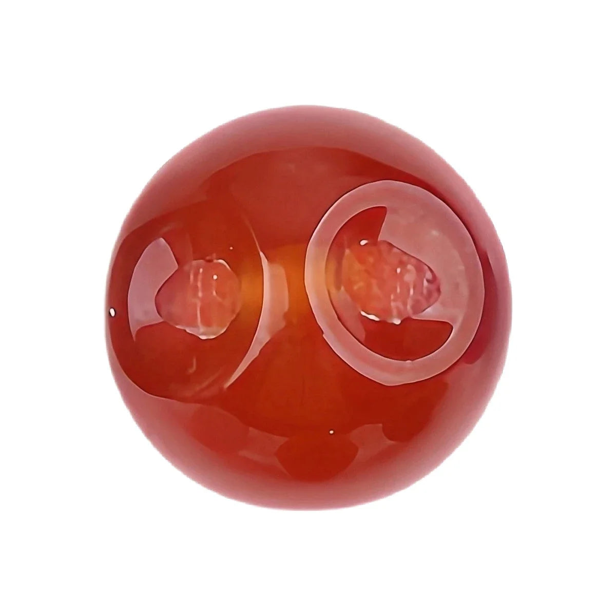 Natural Gemstone 10MM Button Round Beads Drilled 2.0mm Edge-hole  10 PCS