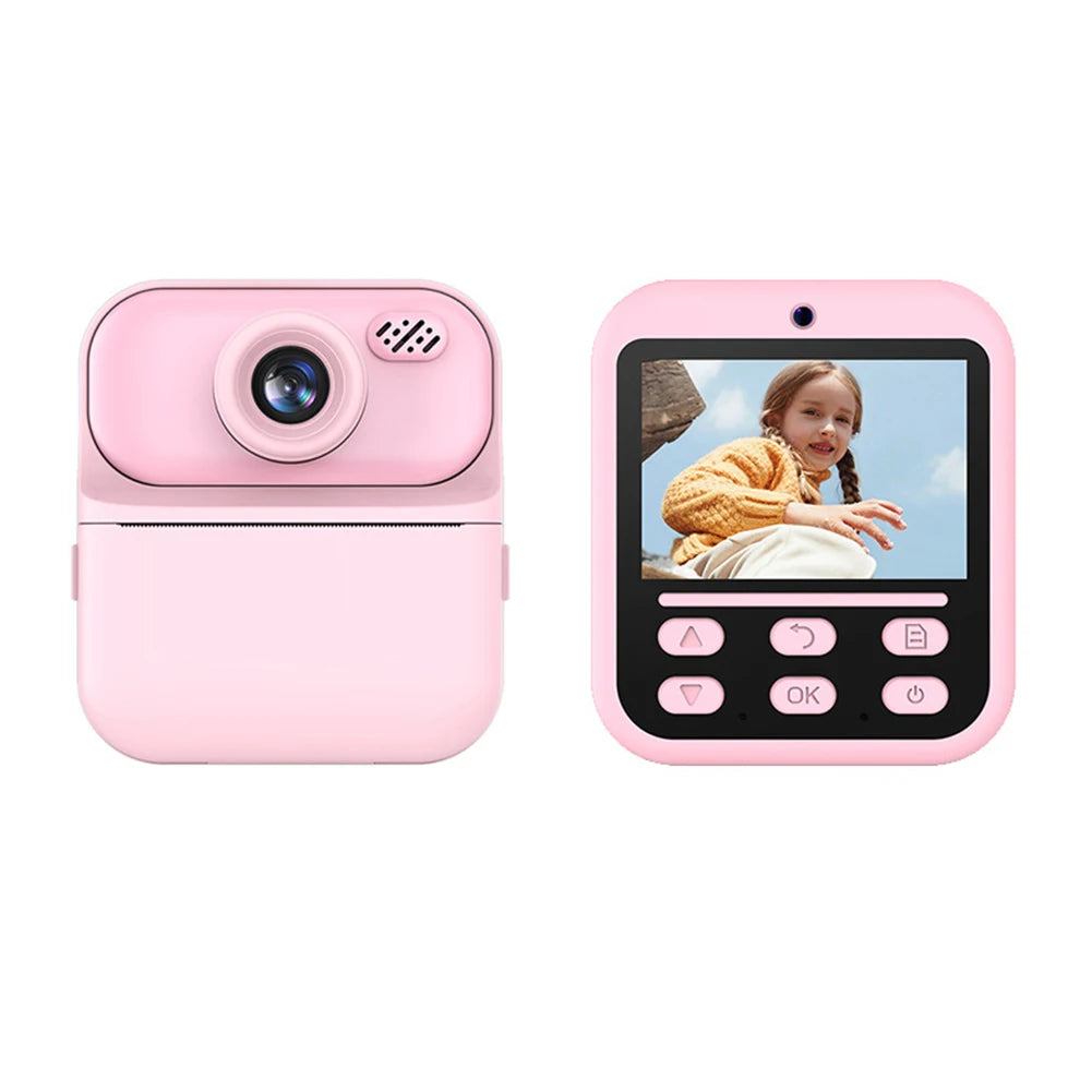 Kids Camera Instant 1080P HD Selfie Digital Camera