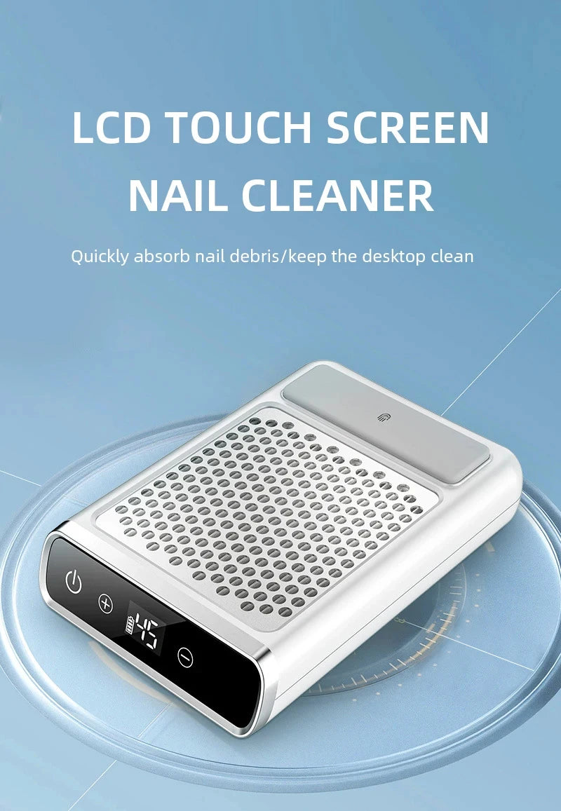 Nail Dust Extractor Vacuum – Professional Manicure Equipment with Adjustable Speed