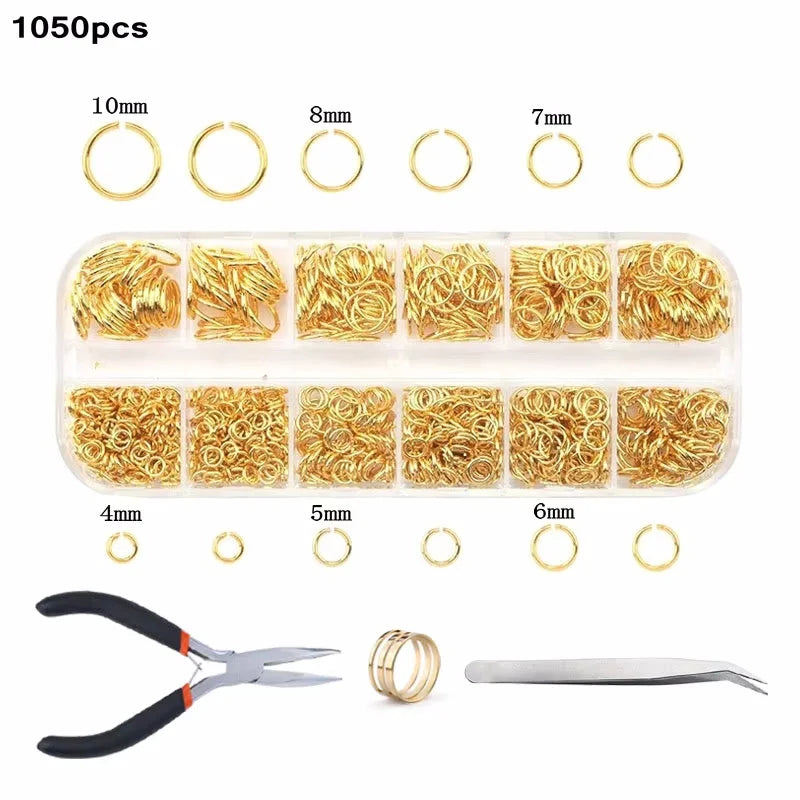 Jewelry Making Supplies Kit with Jewelry Making Tools Earring Charms Jewelry Wires