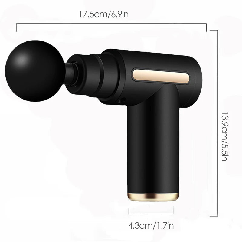 30 Speed Deep Tissue Massage Gun – Percussion Muscle Massager for Full Body