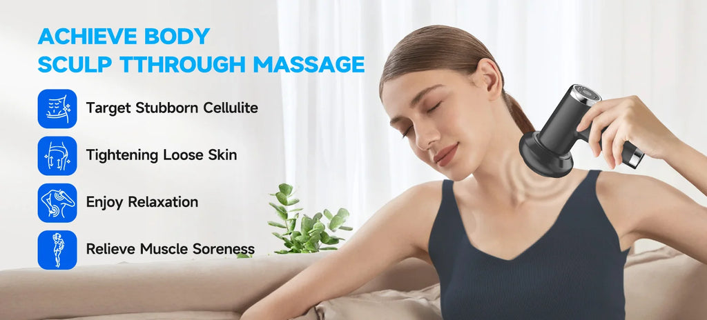 Vibration massage Protable body shaping Deep Muscle Relaxation Fitness