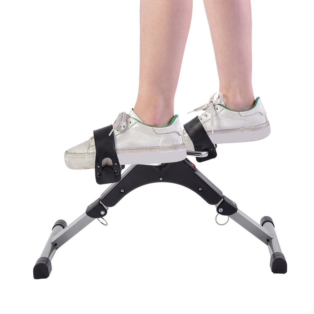 Cycling Pedal Exerciser Indoor Folding Cycling Trainer Cycle Pedal Fitness Exerciser Leg Workout Cycle Trainer Exercise