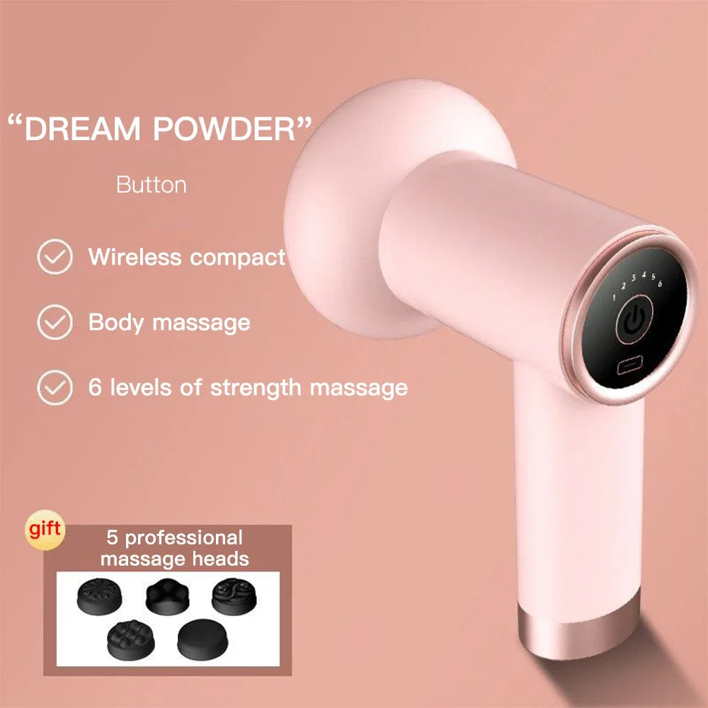 Electric Massage Hammer Deep Tissue Percussion Vibrator Shaping