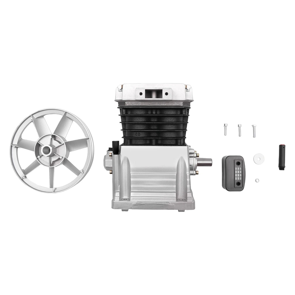 Air Compressor Pump Head Air Compressor Head with 2 Cylinders 960RPM 3HP