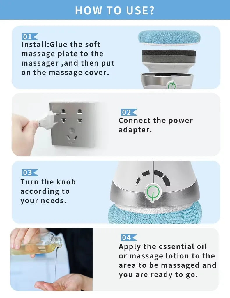 Multi-Function Body Shaping Massage Device for Full Body