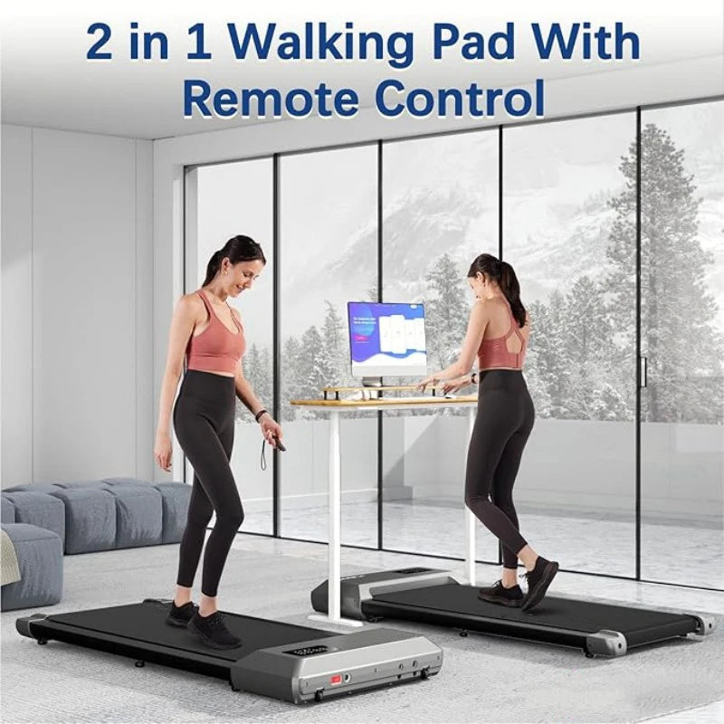 300lbs Treadmill for Home Treadmills Walking Pad LCD Digital Data Display