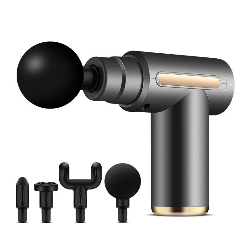 Multifunctional fascia gun massager instrument portable muscle massage