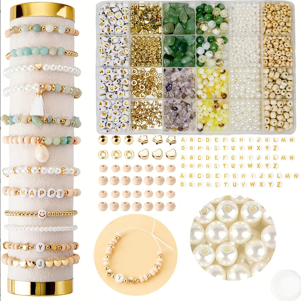 Jewelry DIY Exquisite Natural Stone Jewelry Making Set