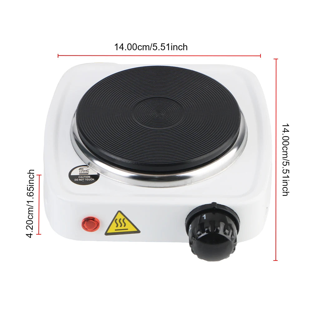 Kitchen Tools Hot Cooker Plate Mini Electric Heater Stove Milk Water Coffee Heating Furnace 500W 220V Multifunctional Appliance