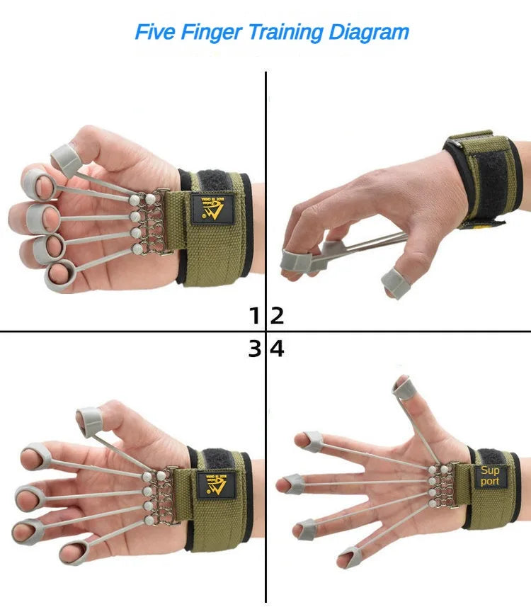 Hand Grip Exerciser strengthen Finger 5  hand grip Enhancer Training