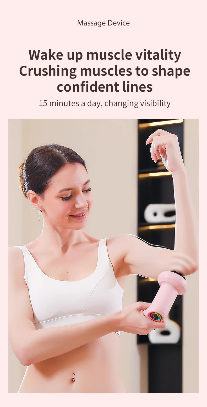 Cordless Electric Body Sculpting Massager – Handheld Cellulite & Muscle Relief Device