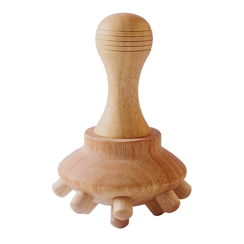 Wood Therapy Massage Tool for Body Sculpting – Wooden Lymphatic Drainage Massager for Cellulite Reduction