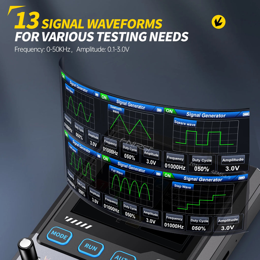 Digital Oscilloscope DSO-TC4 Upgrade 3 in 1  10MHz 48Ms/s Transistor Tester