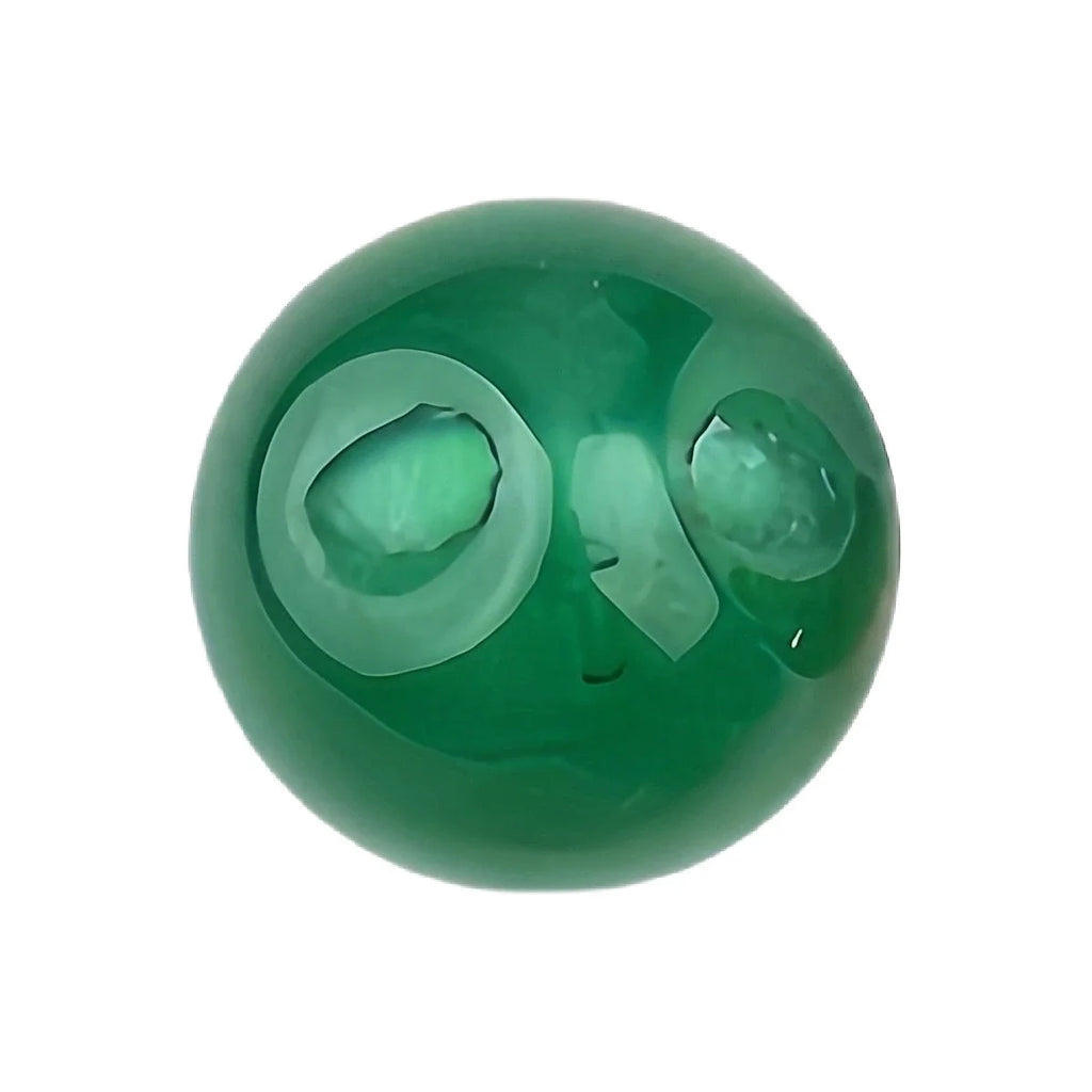 Natural Gemstone 10MM Button Round Beads Drilled 2.0mm Edge-hole  10 PCS