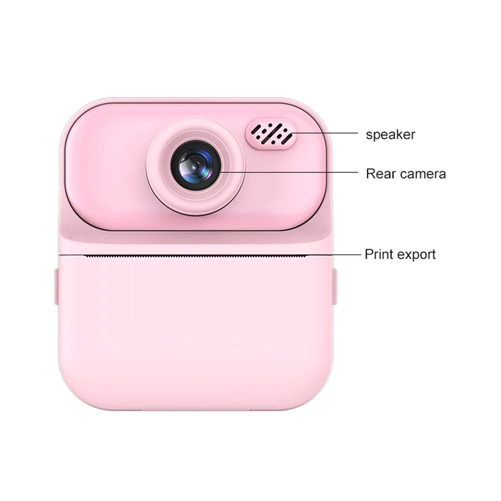Kids Camera Instant 1080P HD Selfie Digital Camera
