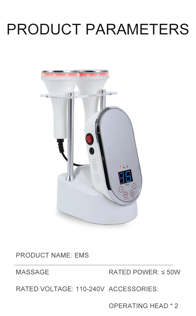 Electronic muscle massager constant temperature heating micro electric massager
