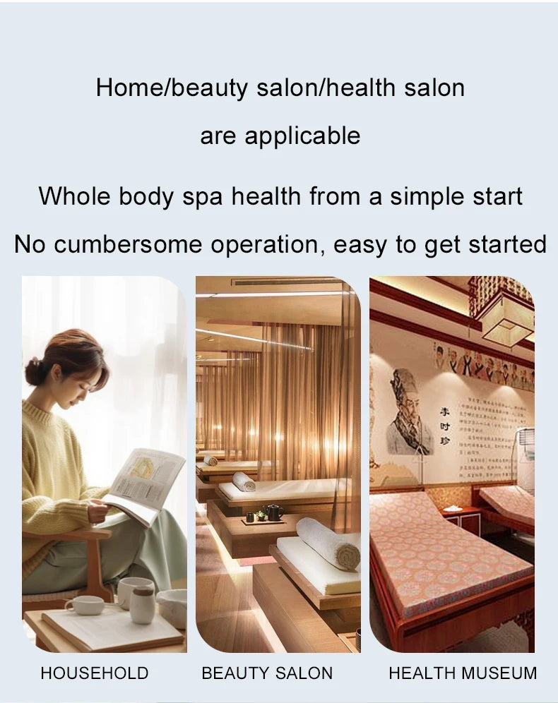 Electronic muscle massager constant temperature heating micro electric massager