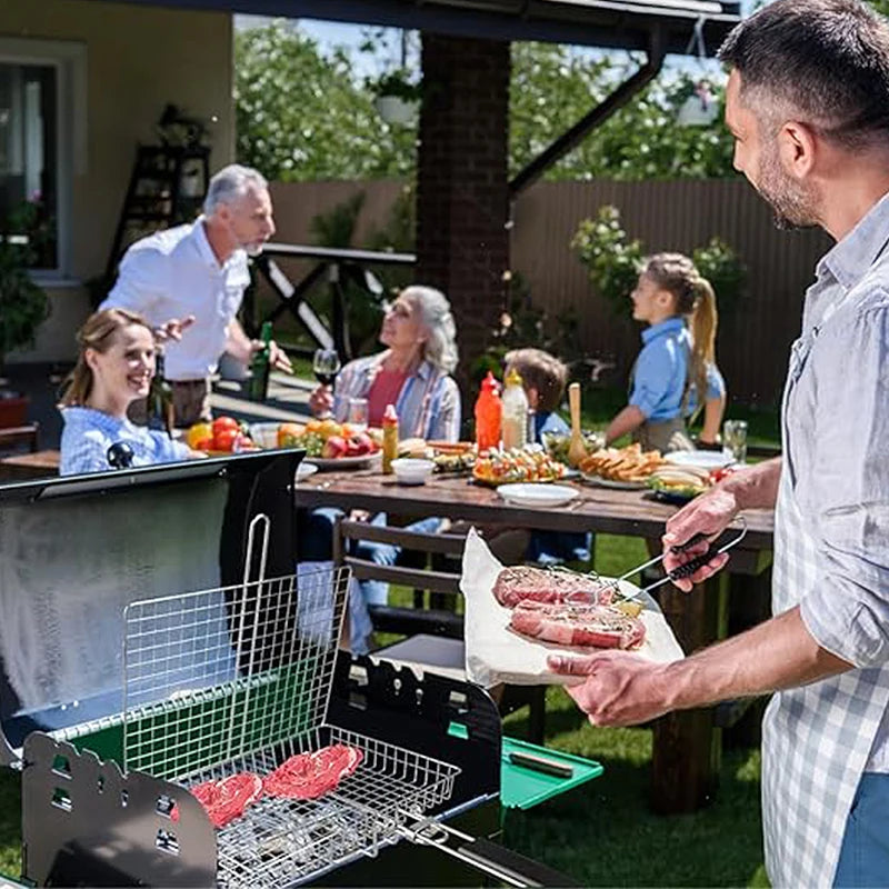 Grill Basket Stainless Steel Grill Baskets forOutdoor Grill |Grill AccessoriesforOutdoorGrill CampfireCooking Equipment