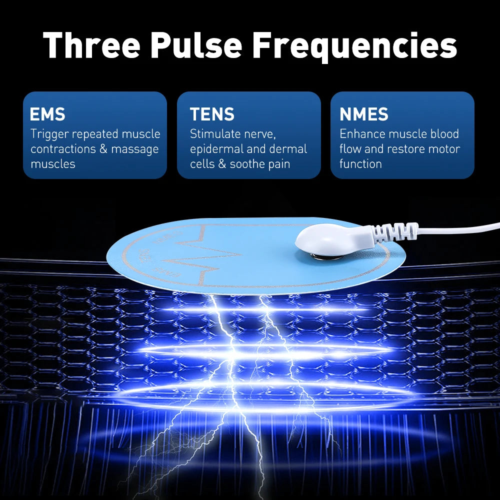 Physiotherapy Tens Muscle Stimulator Electric EMS Acupuncture Body Massage Digital Therapy Slimming Machine Electro Stimulator